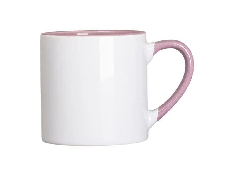 Sublimation 6oz Inner Rim Color Mug (Pink)