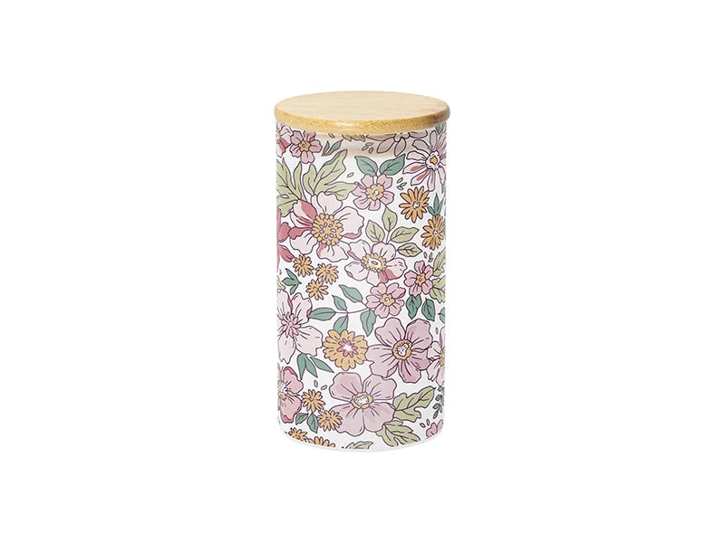 Sublimation Blanks 25oz/750ml Frosted Skinny Glass Storage Jar