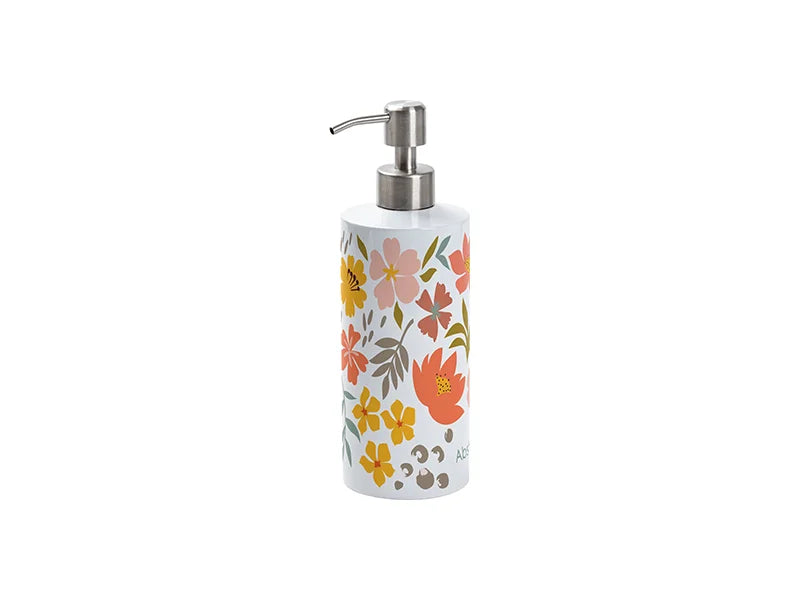 18oz/550ml Sublimation Blanks Stainless Steel Lotion Bottle (White)