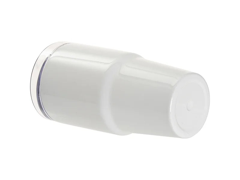 Sublimation 20oz/600ml Stainless Steel Travel Tumbler with Lid & Straw(White)