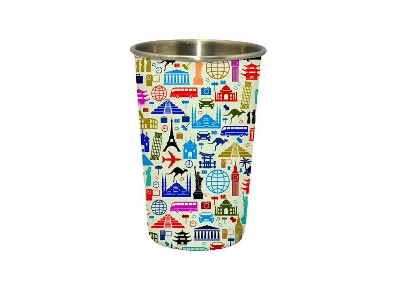 Sublimation 17oz/500ml Stainless Steel Tumbler (White)