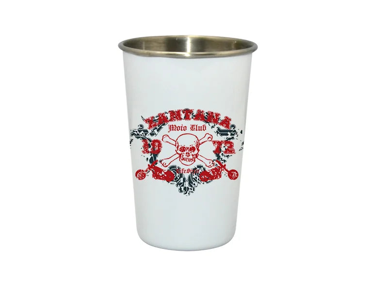 Sublimation 17oz/500ml Stainless Steel Tumbler (White)