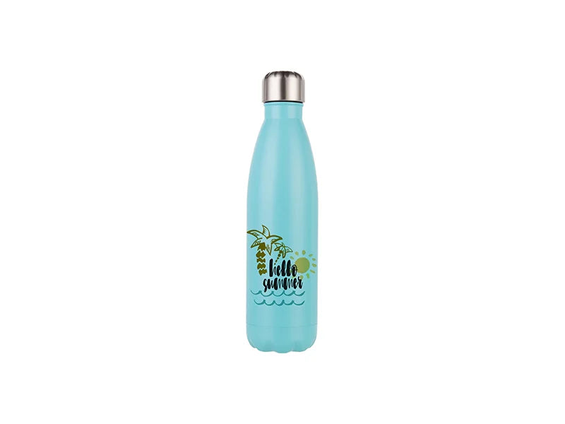 Sublimation 17oz/500ml Stainless Steel Cola Bottle (Matt Mint Green)