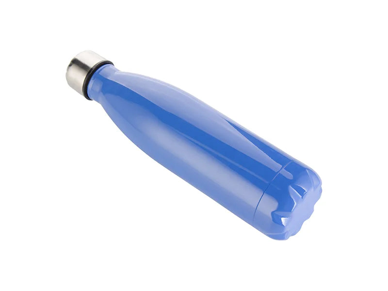 Sublimation 17oz/500ml Stainless Steel Cola Bottle (Blue)