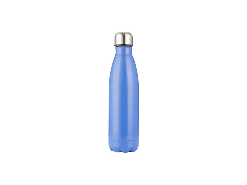 Sublimation 17oz/500ml Stainless Steel Cola Bottle (Blue)