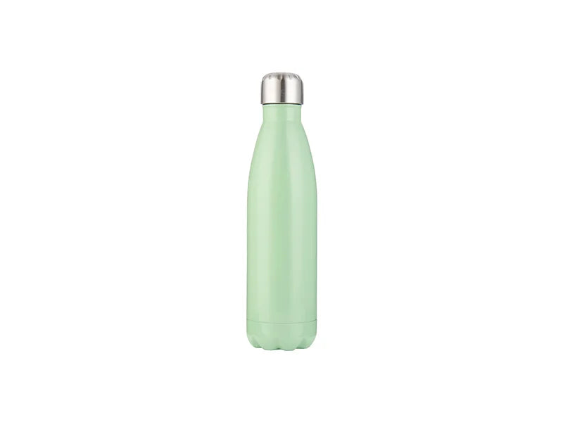 Sublimation 17oz/500ml Stainless Steel Cola Bottle (Green)