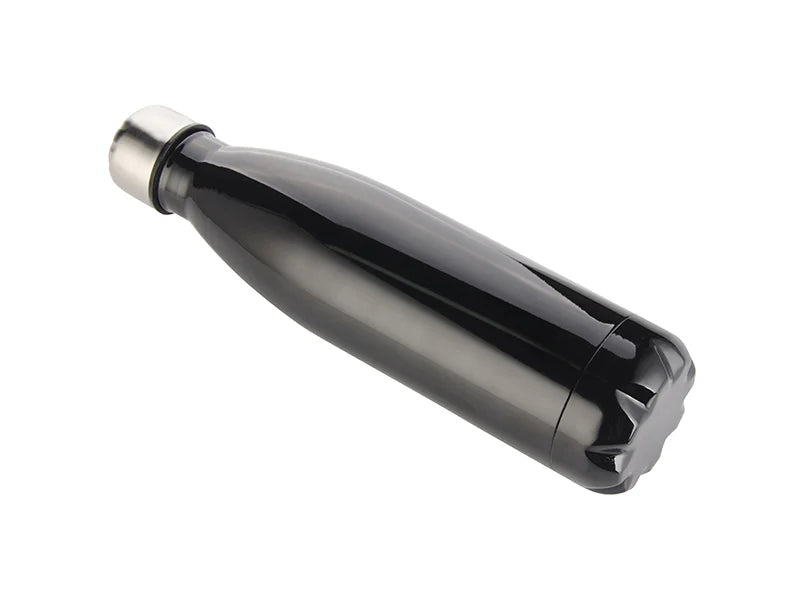 Sublimation 17oz/500ml Stainless Steel Cola Bottle (Black)