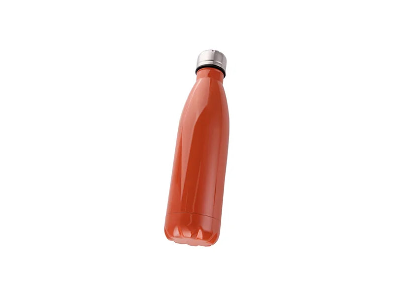 Sublimation 17oz/500ml Stainless Steel Cola Bottle (Orange)