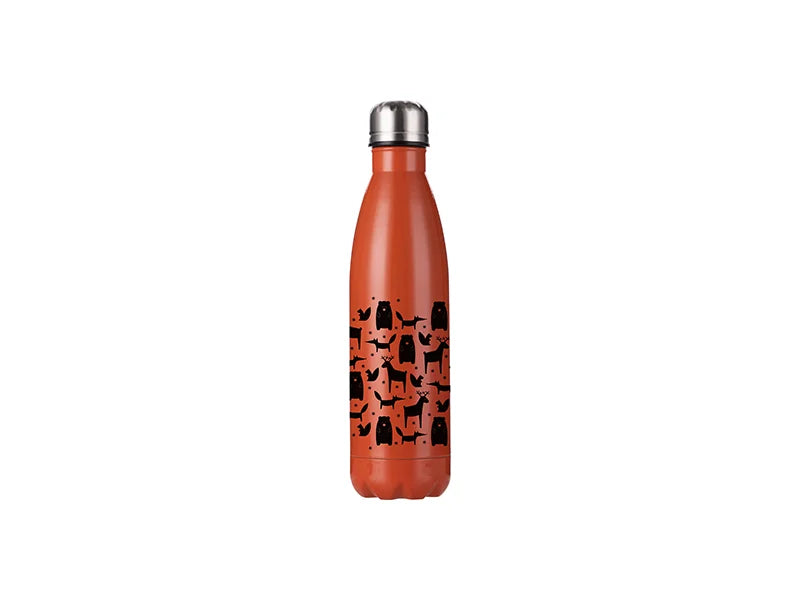 Sublimation 17oz/500ml Stainless Steel Cola Bottle (Orange)