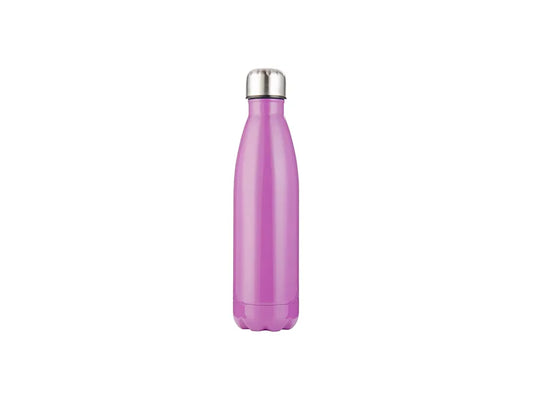 Sublimation 17oz/500ml Stainless Steel Cola Bottle (Purple)