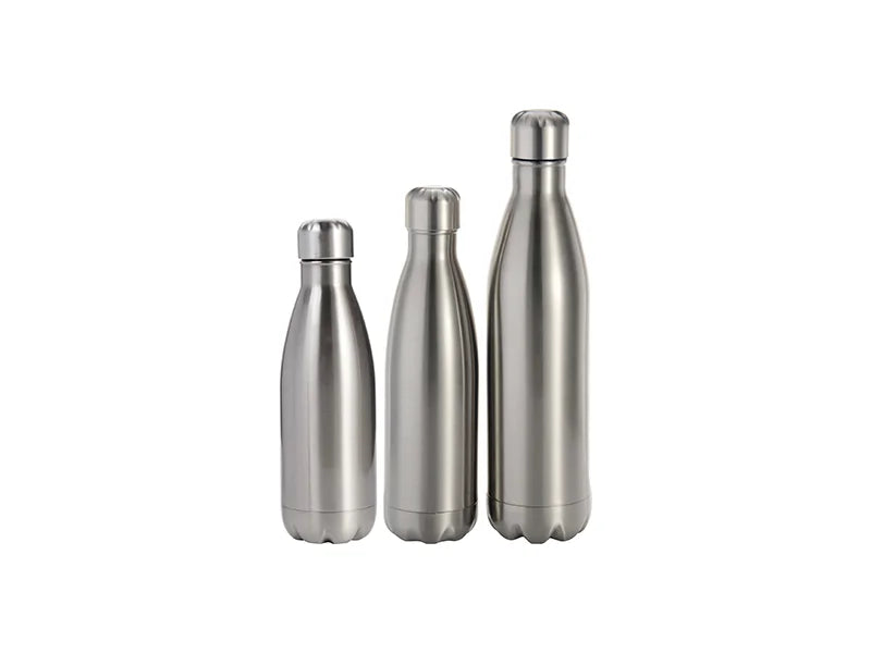Sublimation 25oz/750ml Stainless Steel Cola Bottle(Silver)