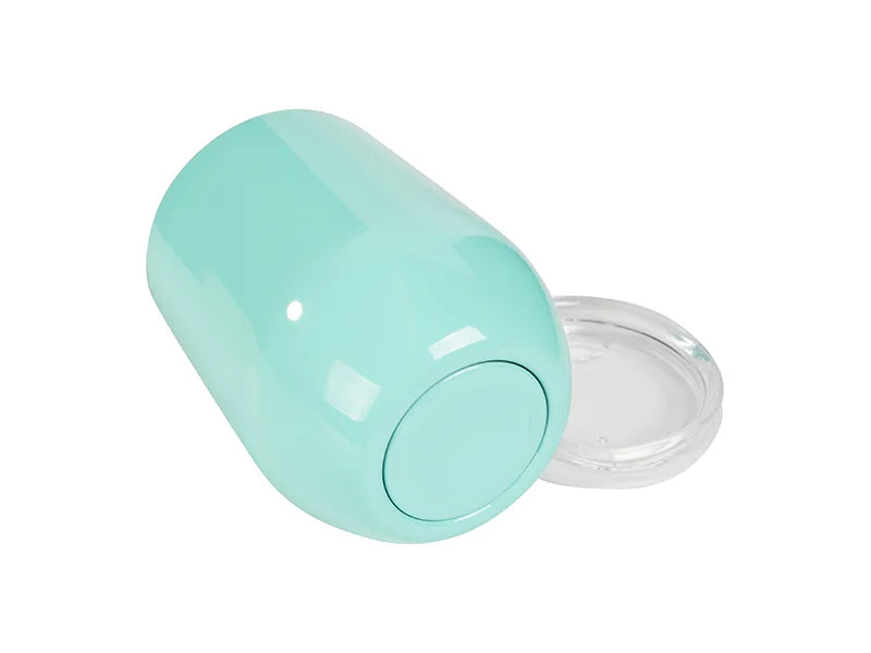 Sublimation 12oz Stainless Steel Stemless Wine Cup (Light Blue)