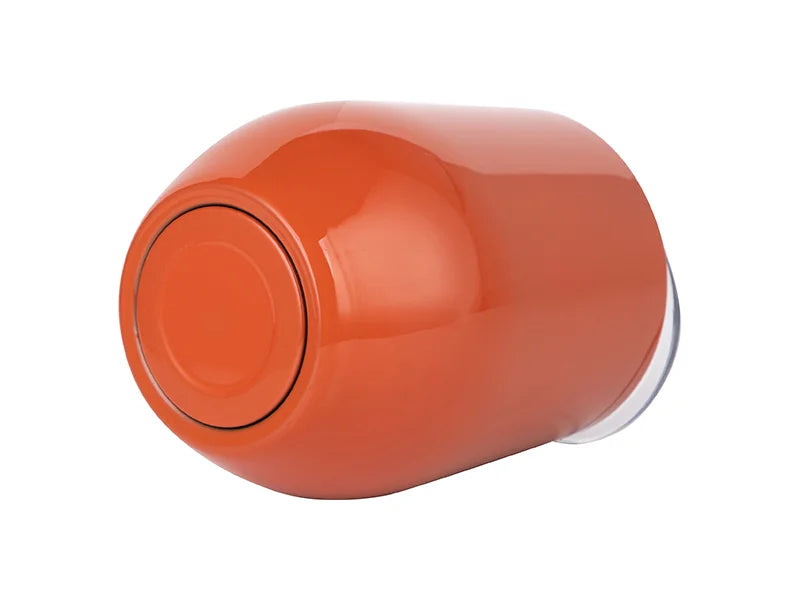 Sublimation 12oz Stainless Steel Stemless Wine Cup (Orange)