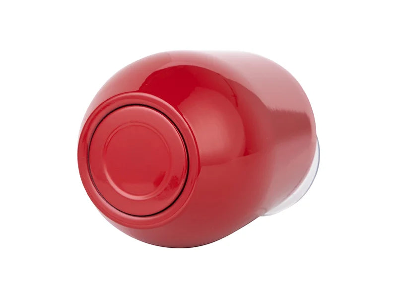 Sublimation 12oz Stainless Steel Stemless Wine Cup (Red)
