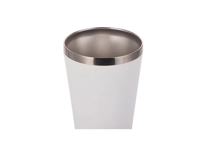 Sublimation 15oz/450ml Stainless Steel Tumbler w/o Lid (White)