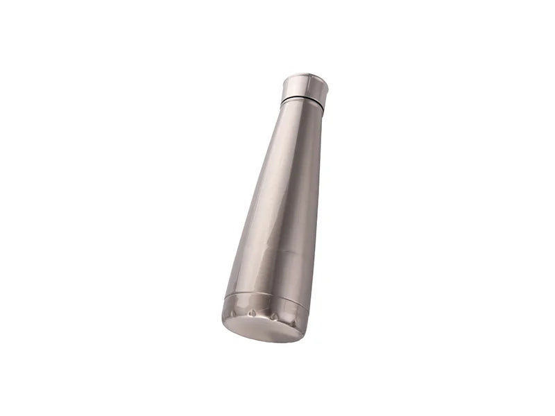 Sublimation 14oz/420ml Stainless Steel Pyramid Shaped Bottle (Silver)