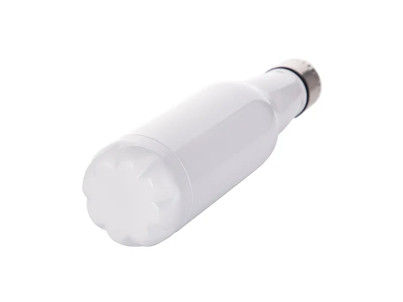Sublimation 17oz/500ml Stainless Steel Beer Bottle (White)