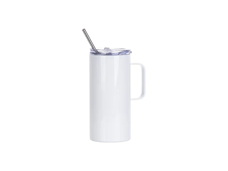 Sublimation 16oz/480ml Stainless Steel Tumbler with Handle & Lid