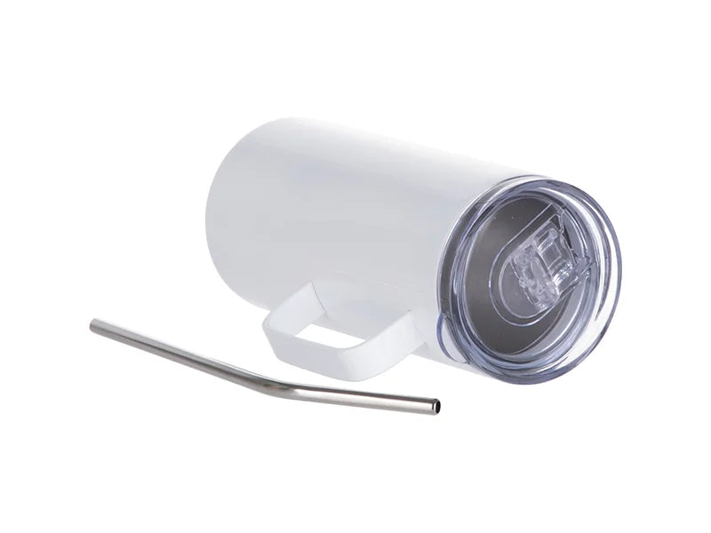 Sublimation 16oz/480ml Stainless Steel Tumbler with Handle & Lid