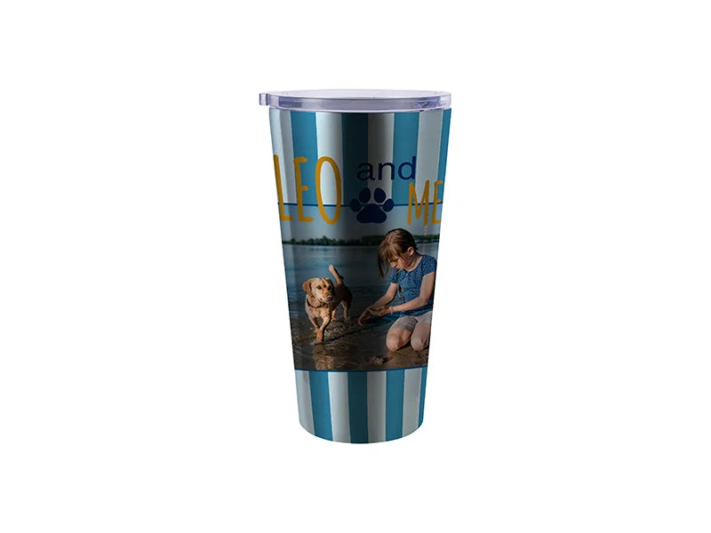 Sublimation 16oz/480ml Stainless Steel Tumbler (Silver)