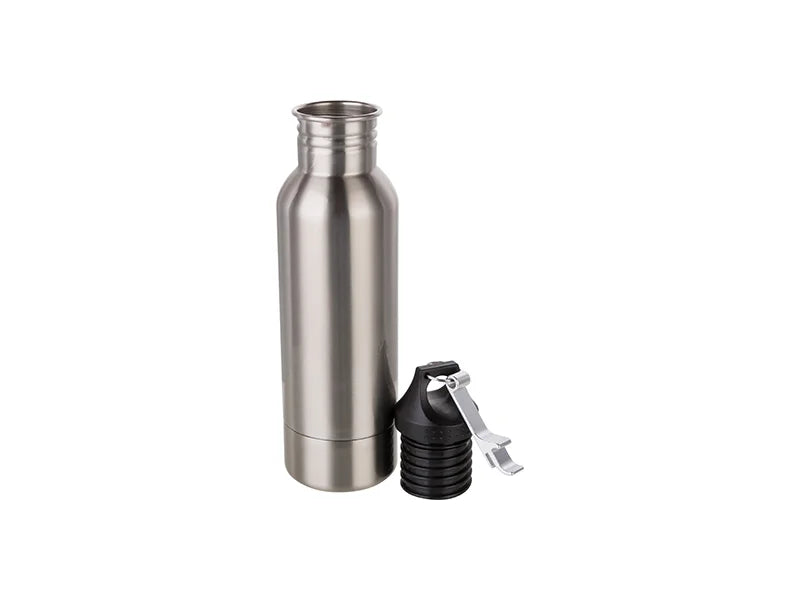 Sublimation 12oz/360ml Stainless Steel Beer Bottle Cooler With Opener (Silver)