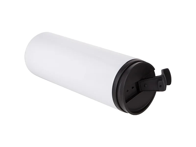16oz/500ml Sublimation Stainless Steel Flask (White)