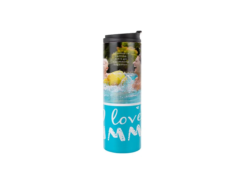 16oz/500ml Sublimation Stainless Steel Flask (White)
