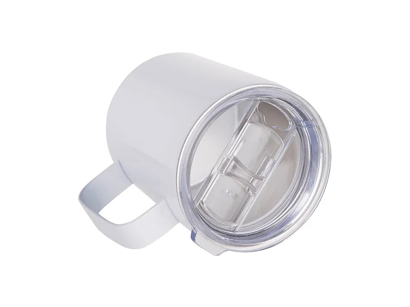 Sublimation 10oz/300ml Stainless Steel Coffee Cup (White)
