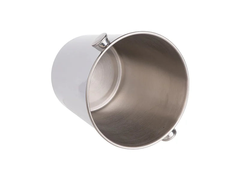 Sublimation Stainless Steel Ice Bucket (White) MOQ:1000