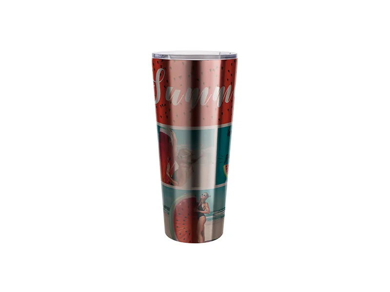 Sublimation 33oz/1000ml Stainless Steel Tumbler (Silver)