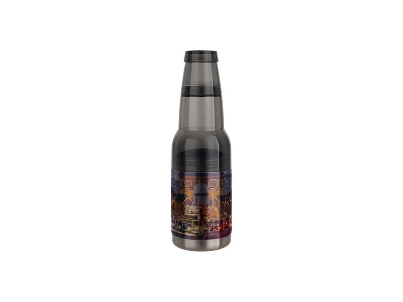 Sublimation 17oz/500ml Stainless Steel Beer Keeper w/ Bottle Opener(Silver)