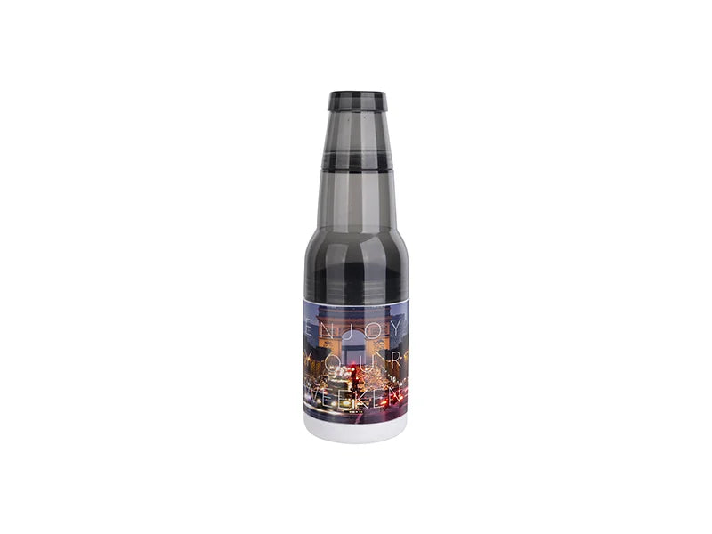 Sublimation 17oz/500ml Stainless Steel Beer Keeper w/ Bottle Opener(White)