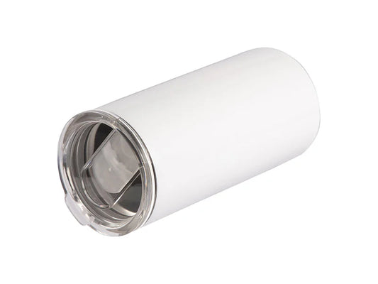 12oz/350ml Sublimation Skinny Stainless Steel Lowball Tumbler (White)
