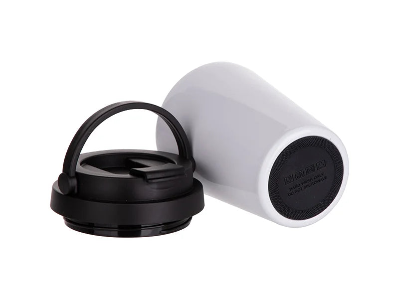 12oz/350ml Sublimation Stainless Steel Tumbler Coffee Mug (White)