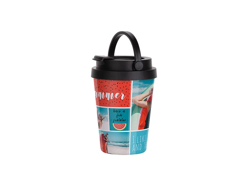 12oz/350ml Sublimation Stainless Steel Tumbler Coffee Mug (White)