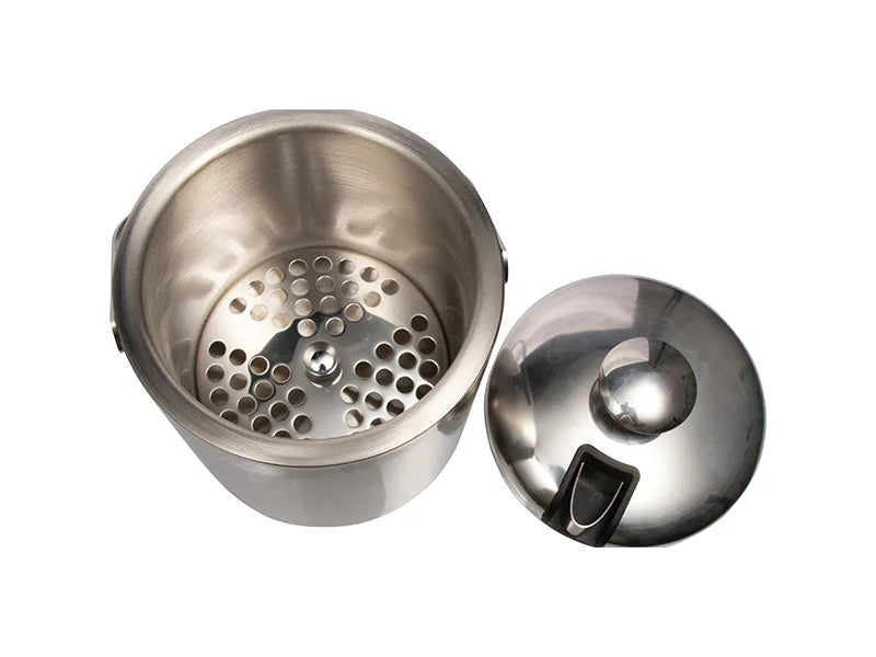 Sublimation 44oz/1300ml Stainless Steel Ice Bucket Set (Silver)