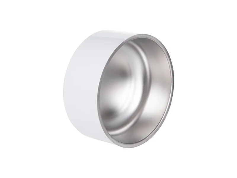 Sublimation 64oz/1900ml Stainless Steel Dog Bowl (White)