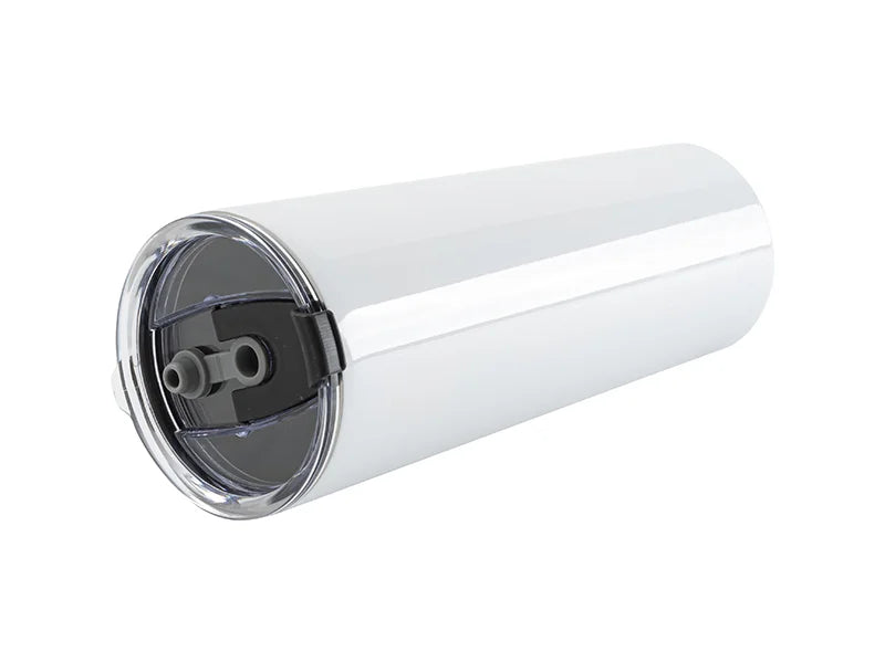 Sublimation Blanks 24oz/700ml White Stainless Steel Water Bottle(White)