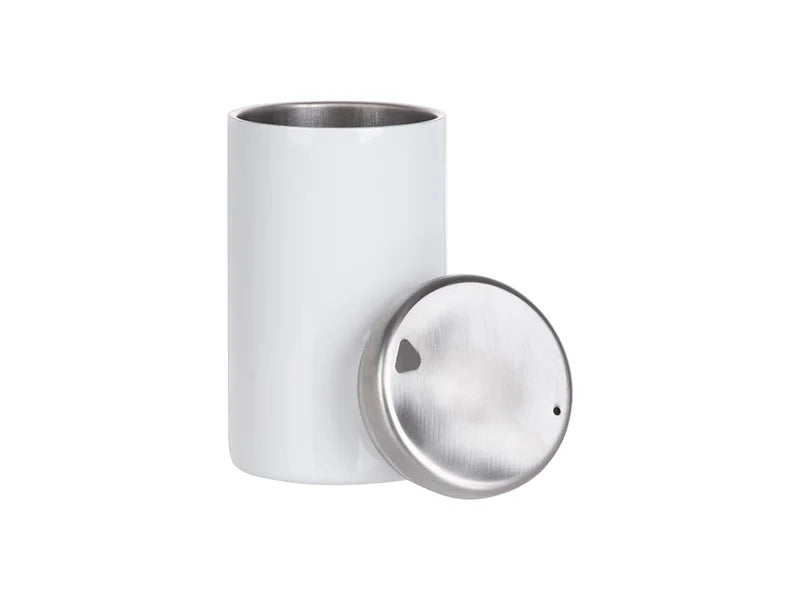 13oz/400ml Sublimation Stainless Steel Lowball Glass (White)