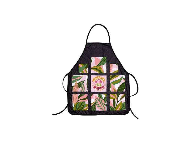 Sublimation 9 Panel Plush Apron (65*72cm/25.59inchx28.35inch)
