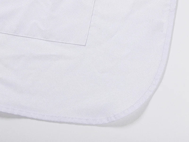 Sublimation Blanks White Adult Apron w/ White Pocket (75*60cm)