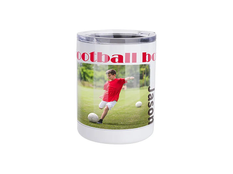 Sublimation 10oz/300ml Stainless Steel Lowball (White)