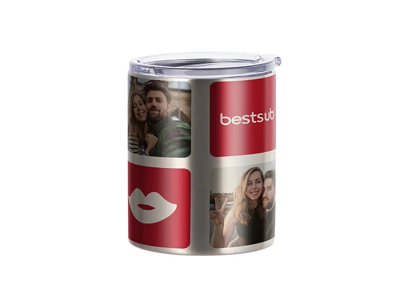 Sublimation 10oz/300ml Stainless Steel Lowball (Silver)
