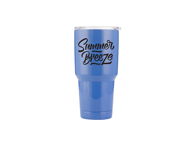 Sublimation 30oz Stainless Steel Tumbler (Blue)