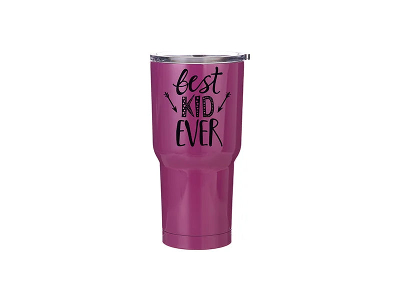 Sublimation 30oz Stainless Steel Tumbler (Purple)