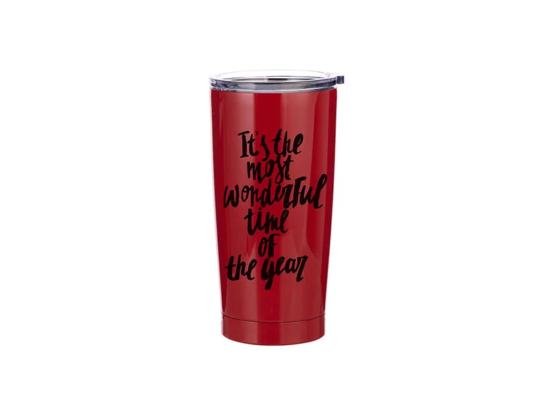 Sublimation 20oz Stainless Steel Tumbler (Red)