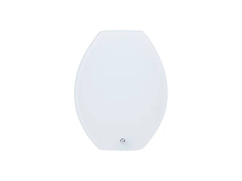 Sublimation Oval Plaque Glass Frame