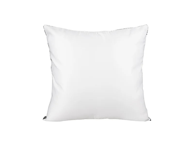 Sublimation Flip Sequin Pillow Cover (Black/white)