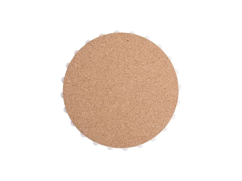 Bottle Cap Sublimation Blank Ceramic Mug Coaster with Cork
