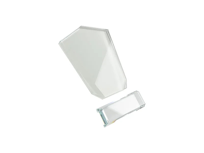 Sublimation Blanks Crystal(Umbrella Medal Shape,14*18*1.5cm)